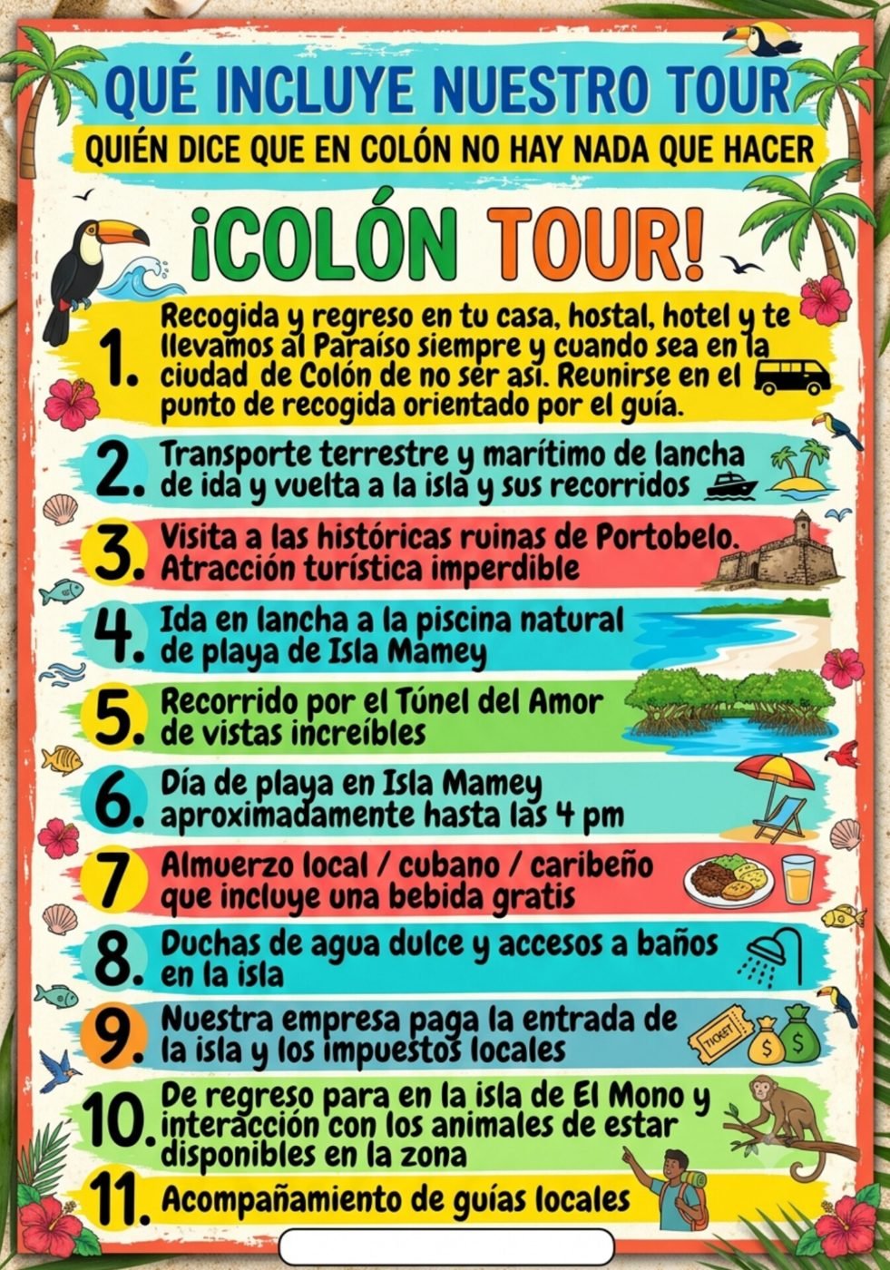 Cartel: qué incluye el Colón Tour