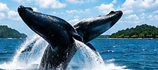 Isla Iguana y ballenas